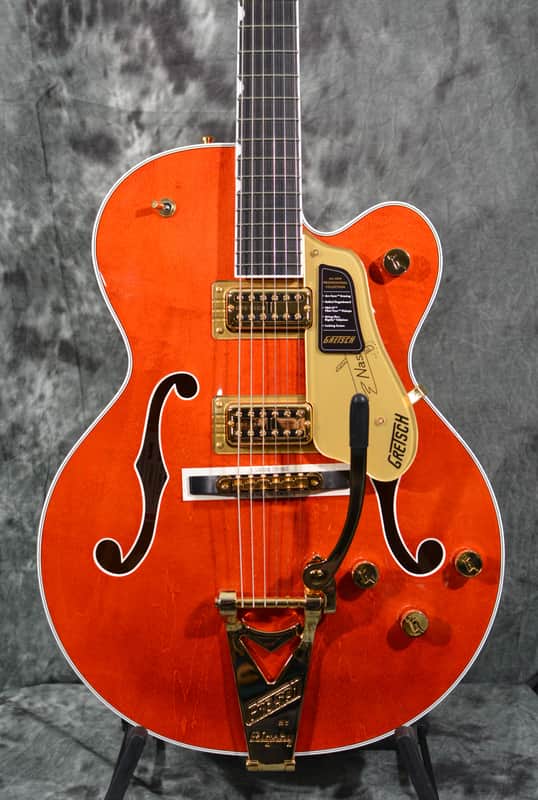 Gretsch 6120 Nashville Hollow Body Orange Stain Professional w/ FREE Same Day Shipping image 1