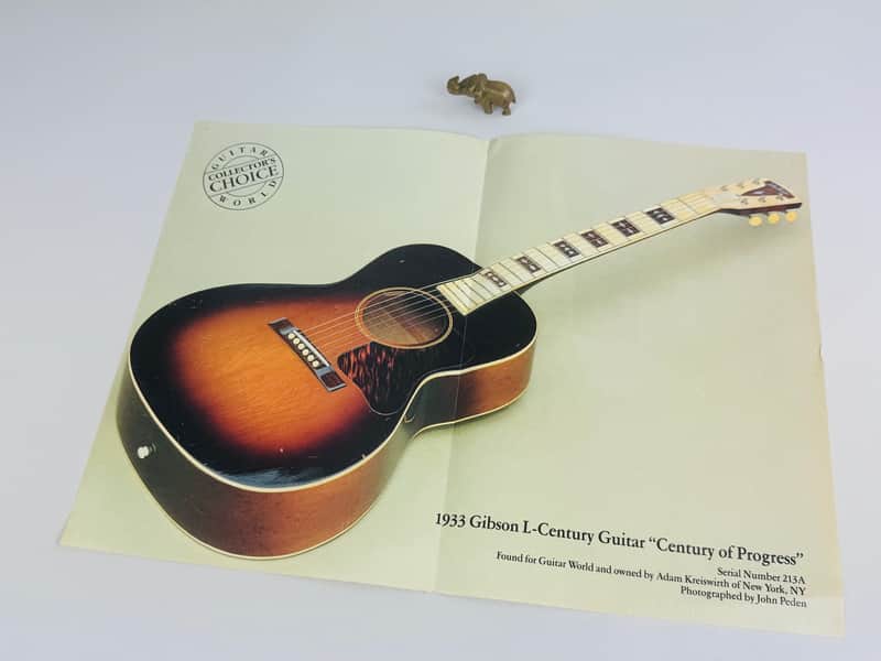 Gibson "A Century of Progress" Foldout 1995 image 1