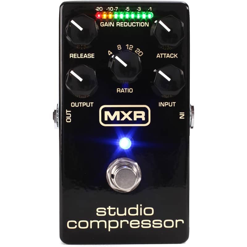 MXR M76 Studio Compressor Effects Pedal- Black image 1