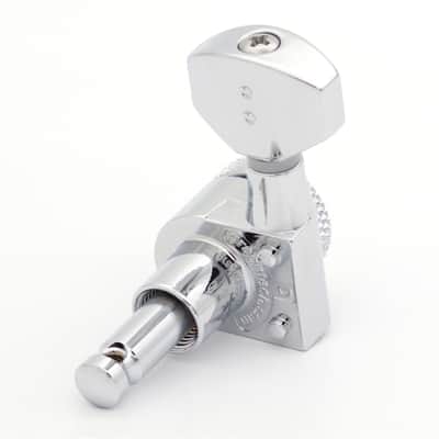Graph Tech Ratio PRL-9721-C0 Locking Calibrated Machine Heads - 6-in-line Chrome image 2