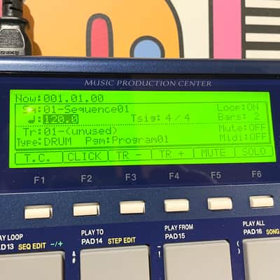 Akai MPC1000 - Blue 128MB RAM w/ CF Card image 2