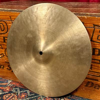14" K Zildjian Istanbul 1960s-1970s New Stamp Hi-Hat Cymbal Pair 776g/804g *Video Demo* image 3