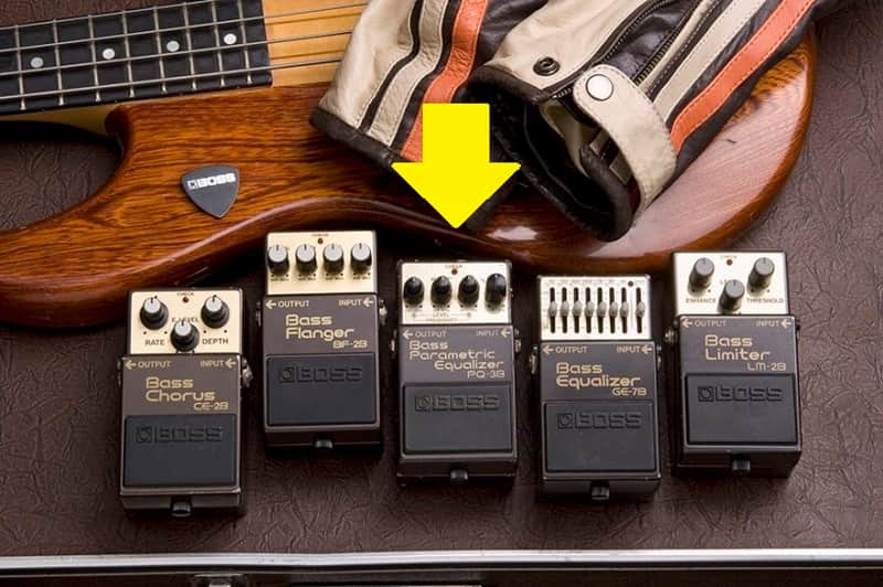 Boss PQ-3B Bass Parametric EQ