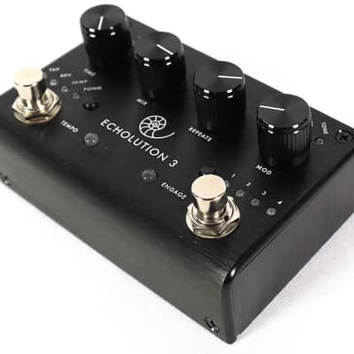 Pigtronix Echolution 3 5-Second Delay Black Electric Guitar Effect Pedal image 2