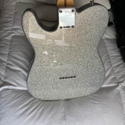 Fender 75th anniversary telecaster sparkle silver. Fender telecaster 2025 - Silver sparkle image 12