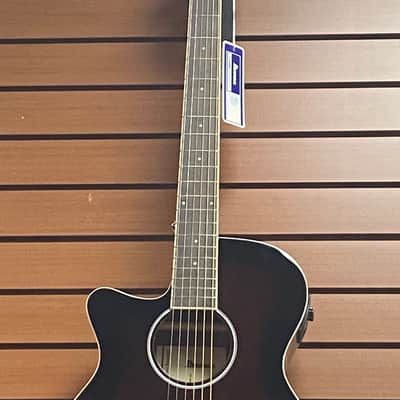 Ibanez Artwood Series AEG7LDVS 2026 - Dark Violin Sunburst image 3