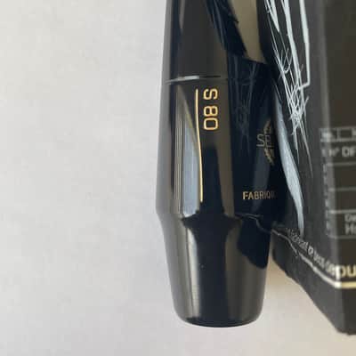 Lightly Used Selmer S80 F Alto Saxophones Mouthpiece with Ligature and Cap image 5