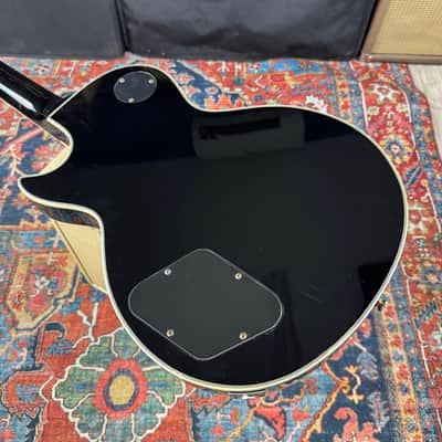*Video* Fernandes/Burny RLC-55 Les Paul Custom Black - 1998 image 4