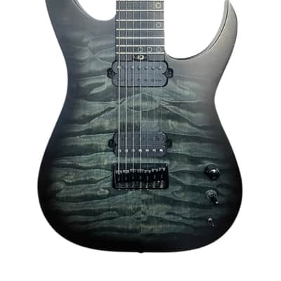 Schecter Keith Merrow KM-7 MK-III Standard Trans Black Burst with Hardshell Case image 1