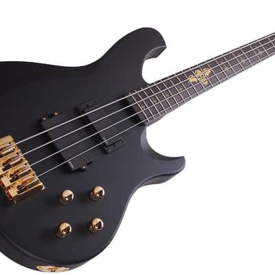 Schecter Johnny Christ Signature Bass SBK Satin Black New + Free gig bag image 2
