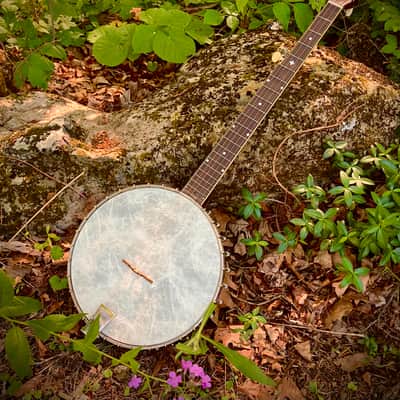 Vintage ca. 1926 Vega Little Wonder Large Rim 5 String Banjo image 1
