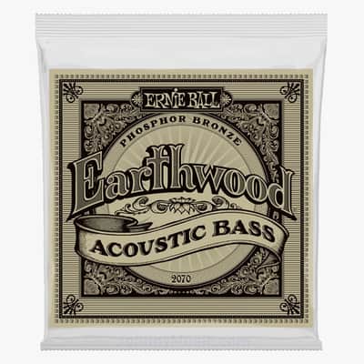Earthwood Phosphor Bronze Acoustic Bass Strings 45-95 Gauge Set; 92 Cu 7.7 Tn 0.3 P wire wrapped over Tn-plated hi-C hex-steel core image 1