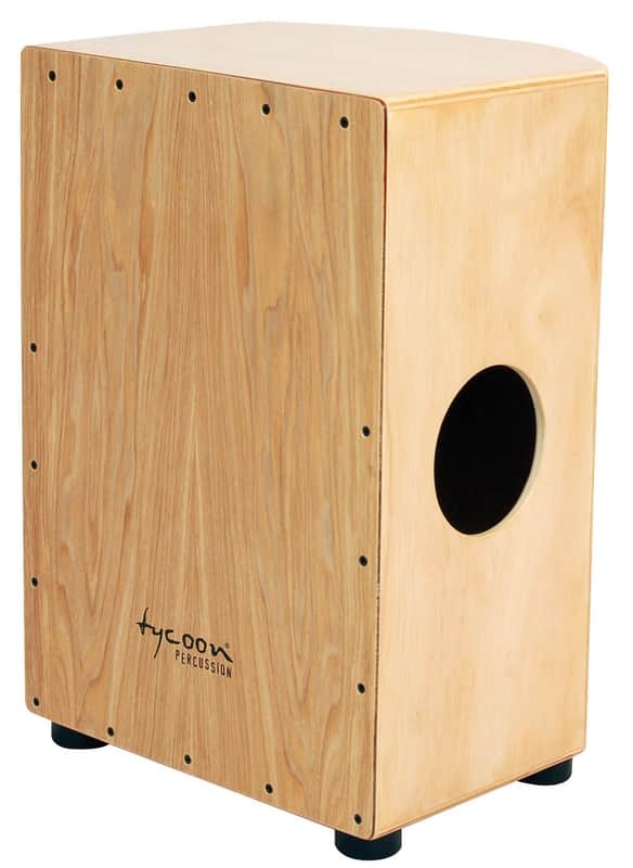 Tycoon TKRB-35NAA 35 Roundback Series Cajon w/ North American Ash Front Plate image 1