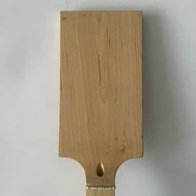 Paddle Headstock 4 String Bass Unfinished Maple Neck image 5