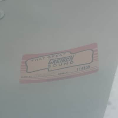 Gretsch USA Custom 16x16" Floor Tom in Solid White Nitron image 3