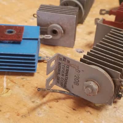 Unknown lot 10 Selenium Rectifier diode stack tube amp vintage USA 1950s - 1960s image 5