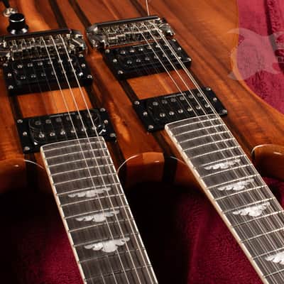 B.C. Rich Rich Bich Legacy Exotic Doubleneck Koa image 7