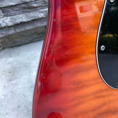 Fender Japan Stratocaster 1994 - Cherry Burst image 16