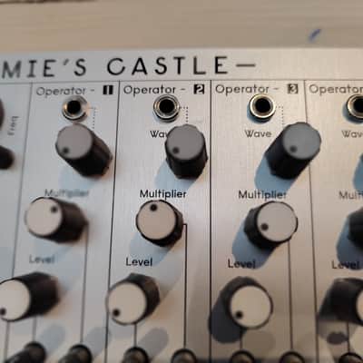 ALM/Busy Circuits ALM011 Akemie's Castle FM Dual VCO Eurorack Synth Module 2015 - Present - Silver image 6