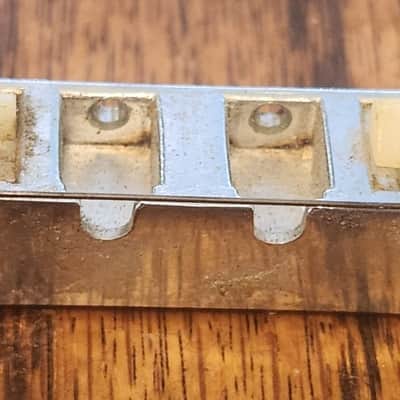 GIBSON ABR-1 TUNE-O-MATIC BRIDGE PATENT NUMBER MID TO LATE '60's & '70's MODELS NYLON SADDLES image 10