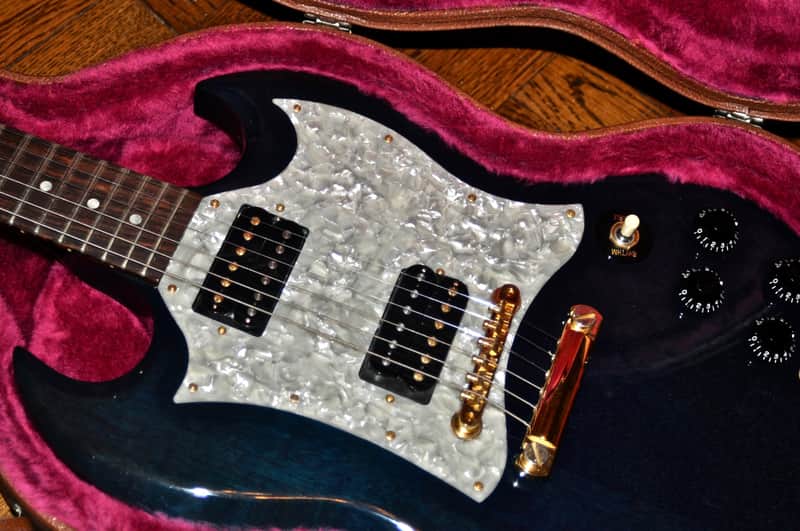 1997 Gibson SG Special Limited Edition - Transparent Blue - Pearl
