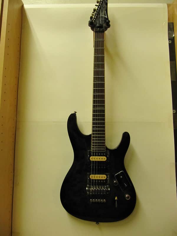 Ibanez S Series 2010 Black/ Grey Green Top image 1