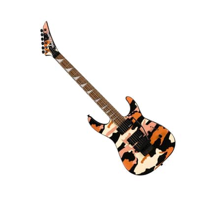 Jackson X Series Soloist SLX DX 6-String Right-Handed Electric Guitar with Poplar Body and Through-Body Maple Neck (Butterscotch Camo) image 3