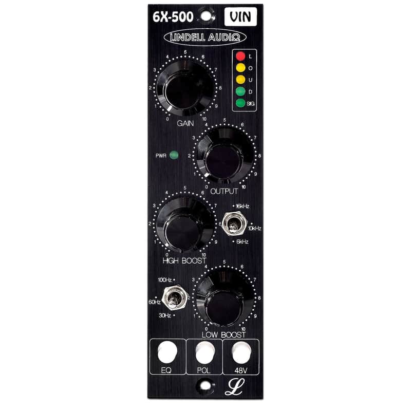 Lindell Audio 6X-500 VIN "Vintage Edition" Mic Pre / EQ 500 Series Module image 1