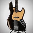 Fender Certified Pre-Owned American Ultra Jazz Bass, Maple Fingerboard, Texas Tea (J11) (08787)