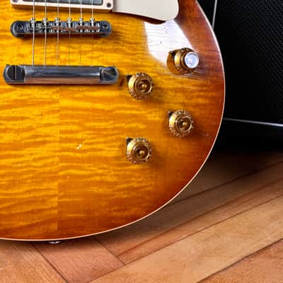 2012 Gibson Les Paul 1959 Historic Collection Tom Murphy Aged image 8