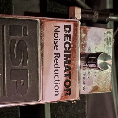 ISP Technologies Decimator Noise Reduction Pedal 2012 - Silver image 1