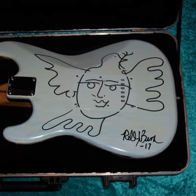 Picasso Fender USA American Stratocaster Standard California Series Vintage Strat 1997 guitar image 5