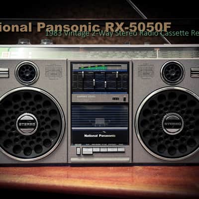 National Panasonic RX-5050F 🎵 RaRe VINTAGE Stereo Cassette Radio Boombox 🔥 image 3