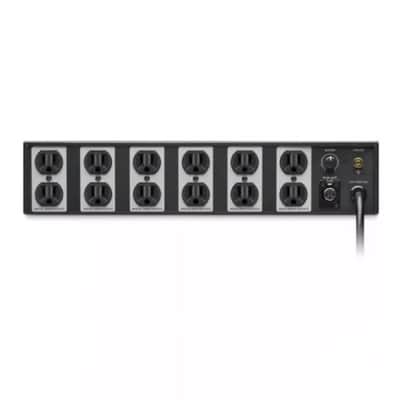 Black Lion PG-2 Rack Mount 2U Power Conditioner 12 switched and Surge Protector image 2