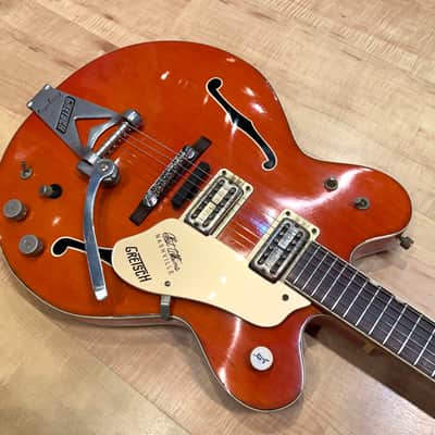 Gretsch 6120 Chet Atkins Nashville Hollowbody Double-Cut 1967 - Western Orange image 7