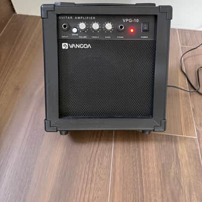 Vangoa Vangoa Electric Guitar Amp - 10W Mini Portable Practice Amp with Headphone Jack and Distortion Tone, Black 2022 - Black image 5