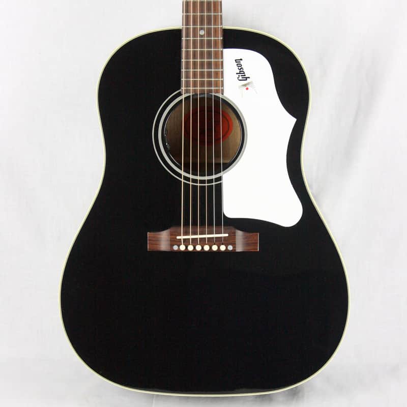 1960's Gibson Custom Shop Limited Edition J-45 BLACK! White | Reverb