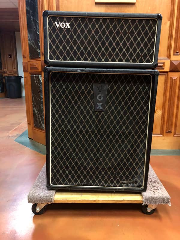 Vox 1966 Foundation Bass Amplifier with Fine Corinthian Black Tolex image 1