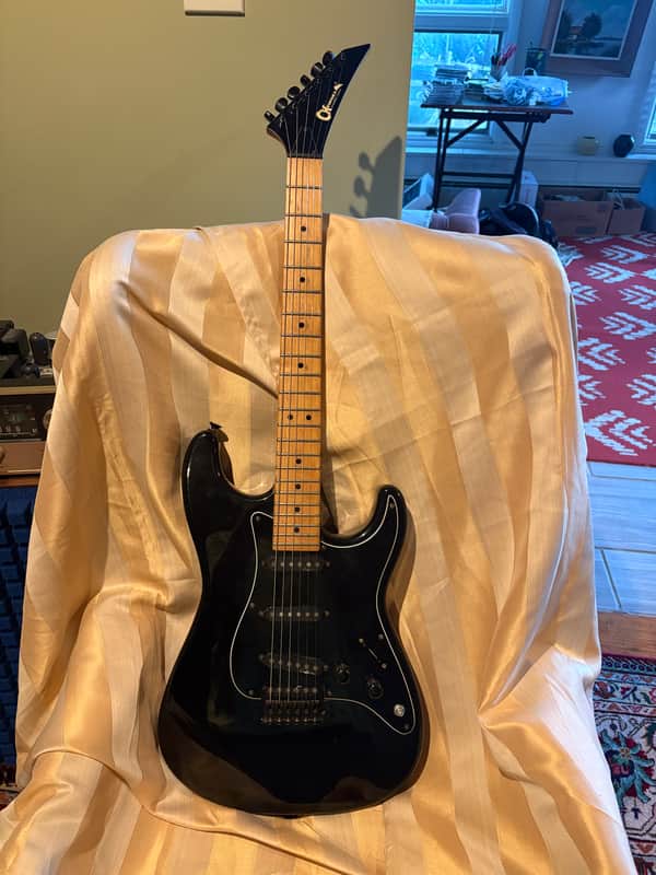 Charvel-Jackson Model 1A "Super Strat" 1988 - Black image 1
