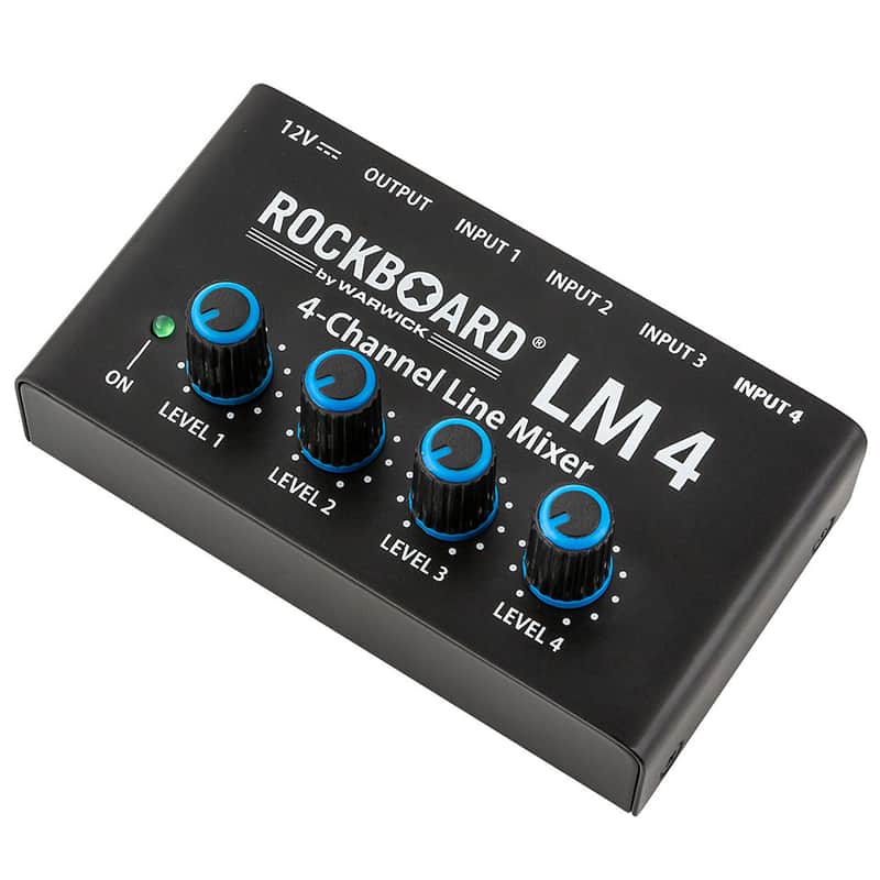 RockBoard LM 4 4-Channel Line Mixer image 1