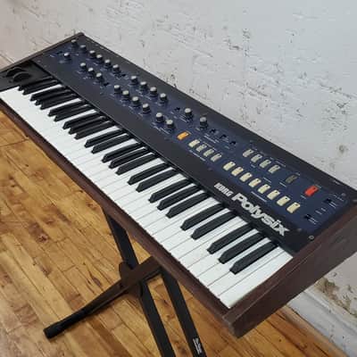 Korg Polysix (1982) freshly refurb'd by pro tech
