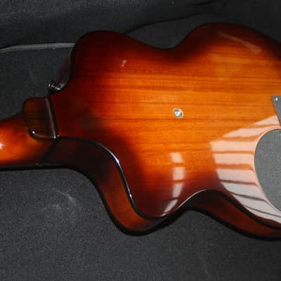 Rick Turner Model 1 Bass Guitar Quilted Maple With Sunburst & Fancy Purfling-New Mint image 8