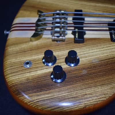 Alembic Persuader 1987 Zebrawood Top / Mahogany Body image 8