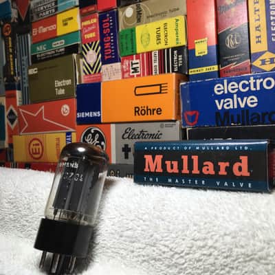 1x Mullard GZ34 5AR4 Rectifier Tube ~ Sawtooth Copper Lined Gt Britain Authentic Blackburn F32 Code ~ Grail Vintage Audio / Musical Warm Dynamic Liquid Tone image 1