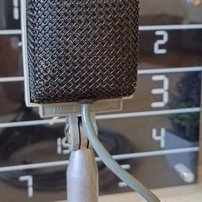 rear BEAG dynamic microphone EAG MD-16N (akg D12 type) 1970s XLR with stand image 13