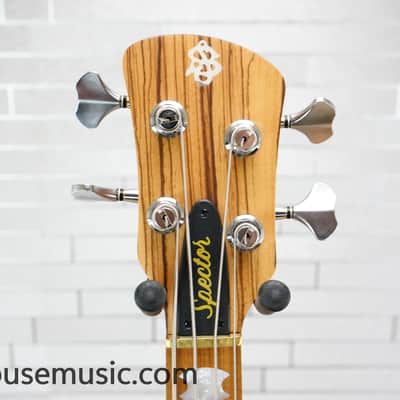 Spector Euro 4 RST - Zebrawood - NAMM Display Unit image 16