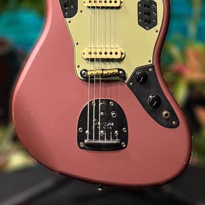 Fender Custom Shop 1964 Jaguar Faded Burgundy Mist CZ578800 image 3