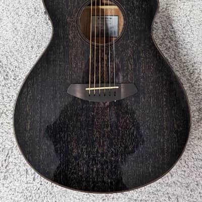 Breedlove Rainforest S Concert Abyss CE African Mahogany Acoustic Electrc Guitar image 1