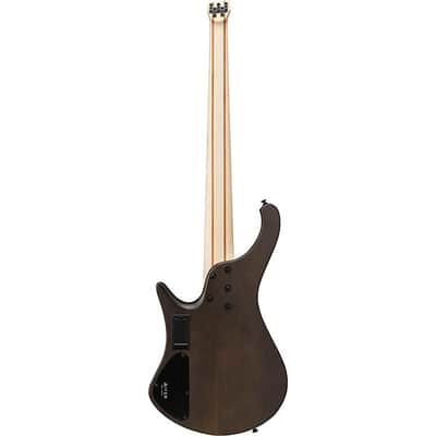 Ibanez EHB605 Ergonomic 5 String Headless Bass Guitar - Walnut Flat image 2