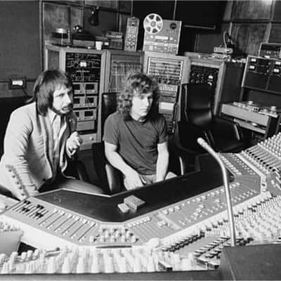 Helios Vintage 12 Channel mixing console ex The Who Ramport Studios 1971 Aqua Blue Green image 19
